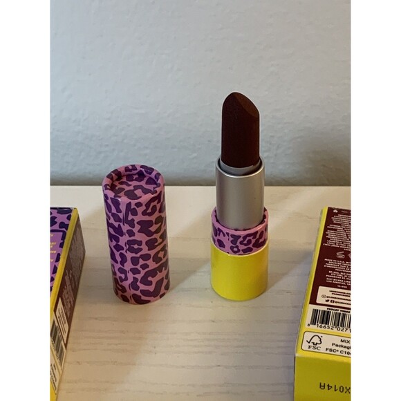 2X SET Lime Crime Soft Touch Comfort Matte Lipstick in VIOLET VIBES .14oz NEW - Picture 14 of 16